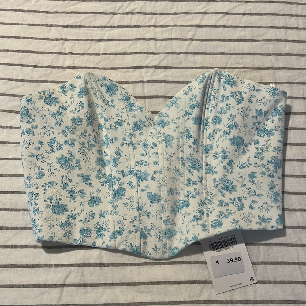 Zara corset top 🆕